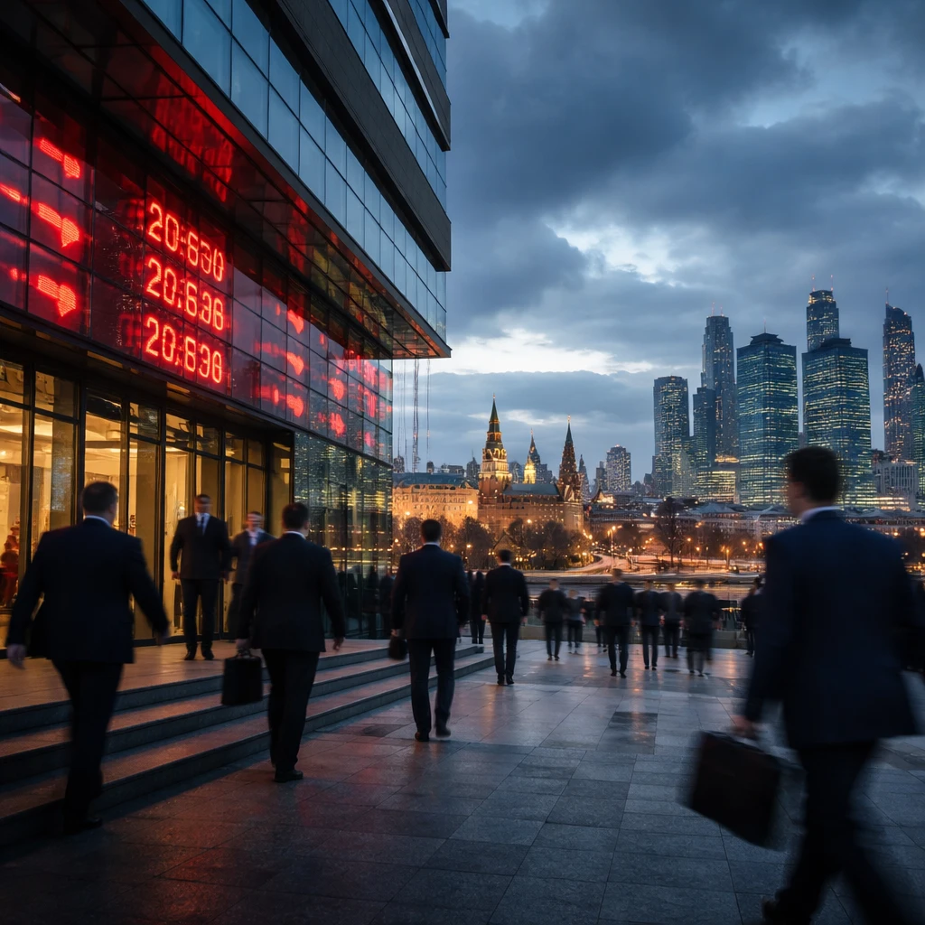 Moscow shares slip as mining, oil and power names weigh on MOEX