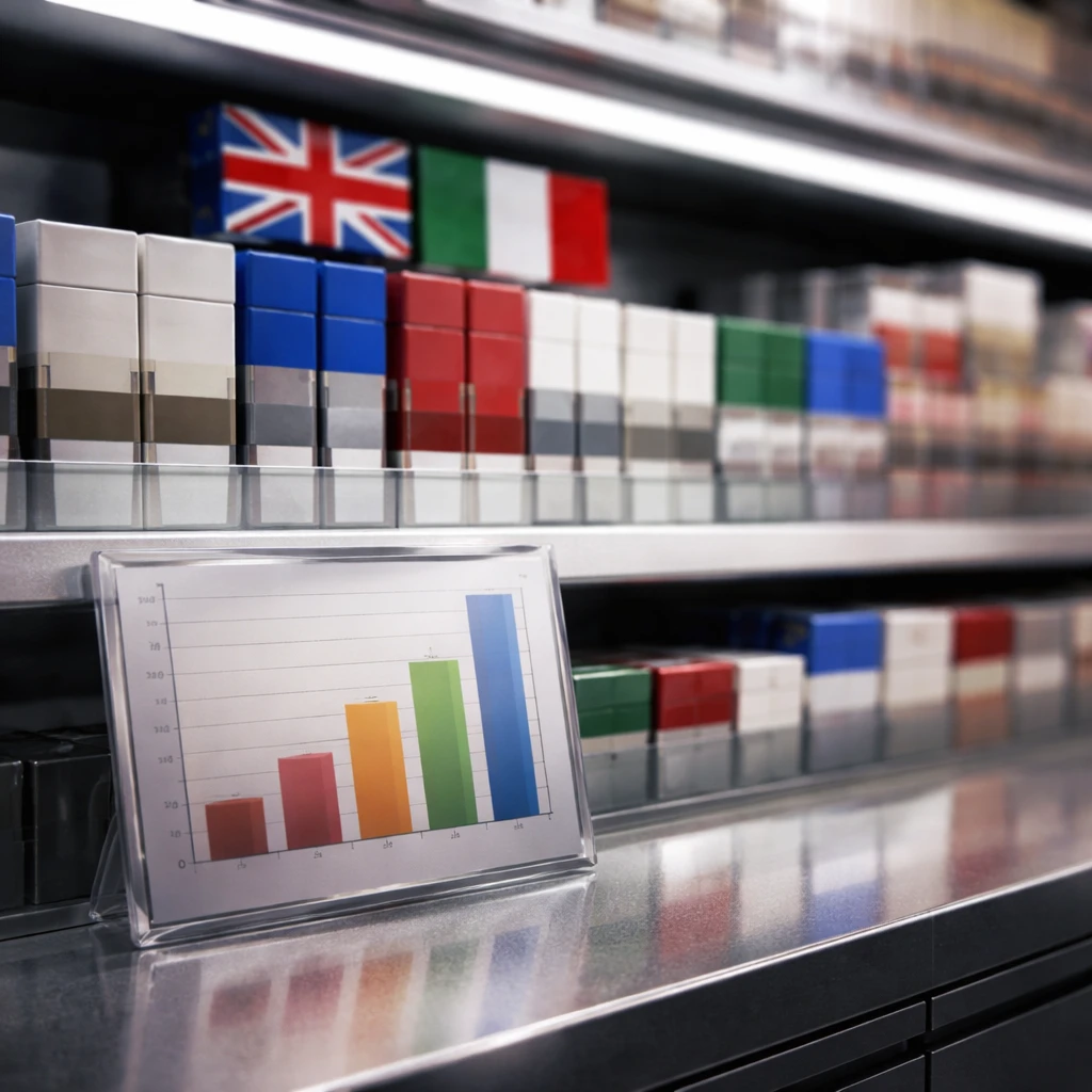 Imperial Brands Gains in Italy as UK and Italian Volumes Slide Across Major Tobacco Players