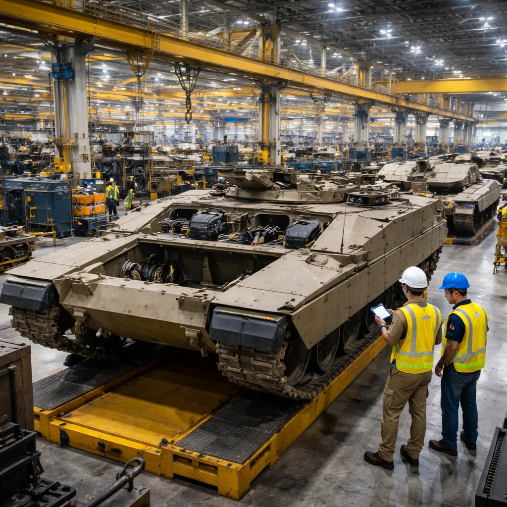 General Dynamics Land Systems Secures $209.3 Million Modification for Abrams Engineering Work