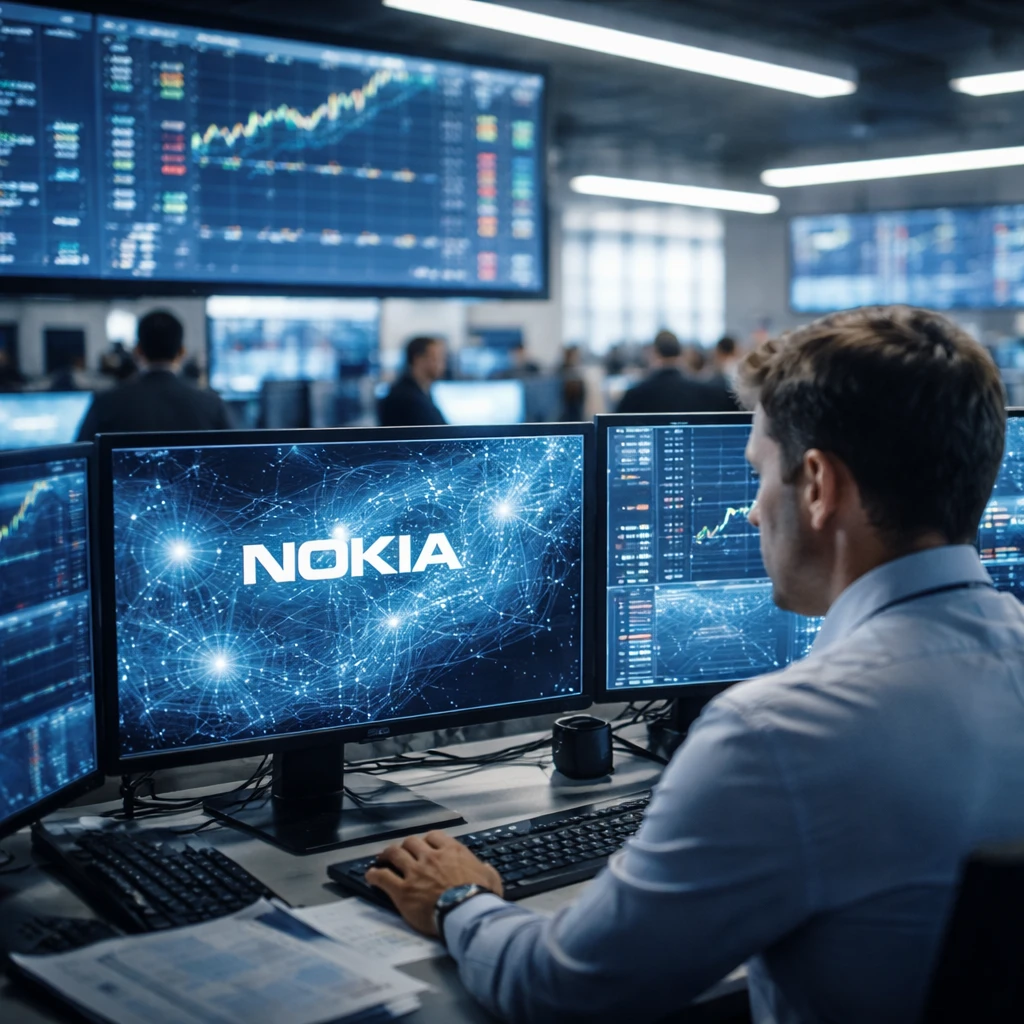Nokia Shares Jump as AI Order Backlog Reframes Growth Prospects