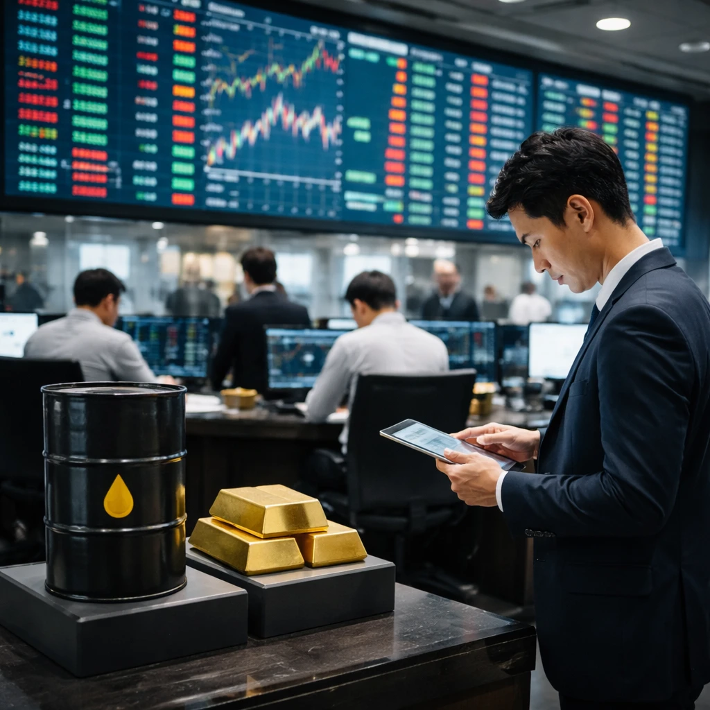 Taiwan stocks close mixed as index ends flat amid sharp commodity moves