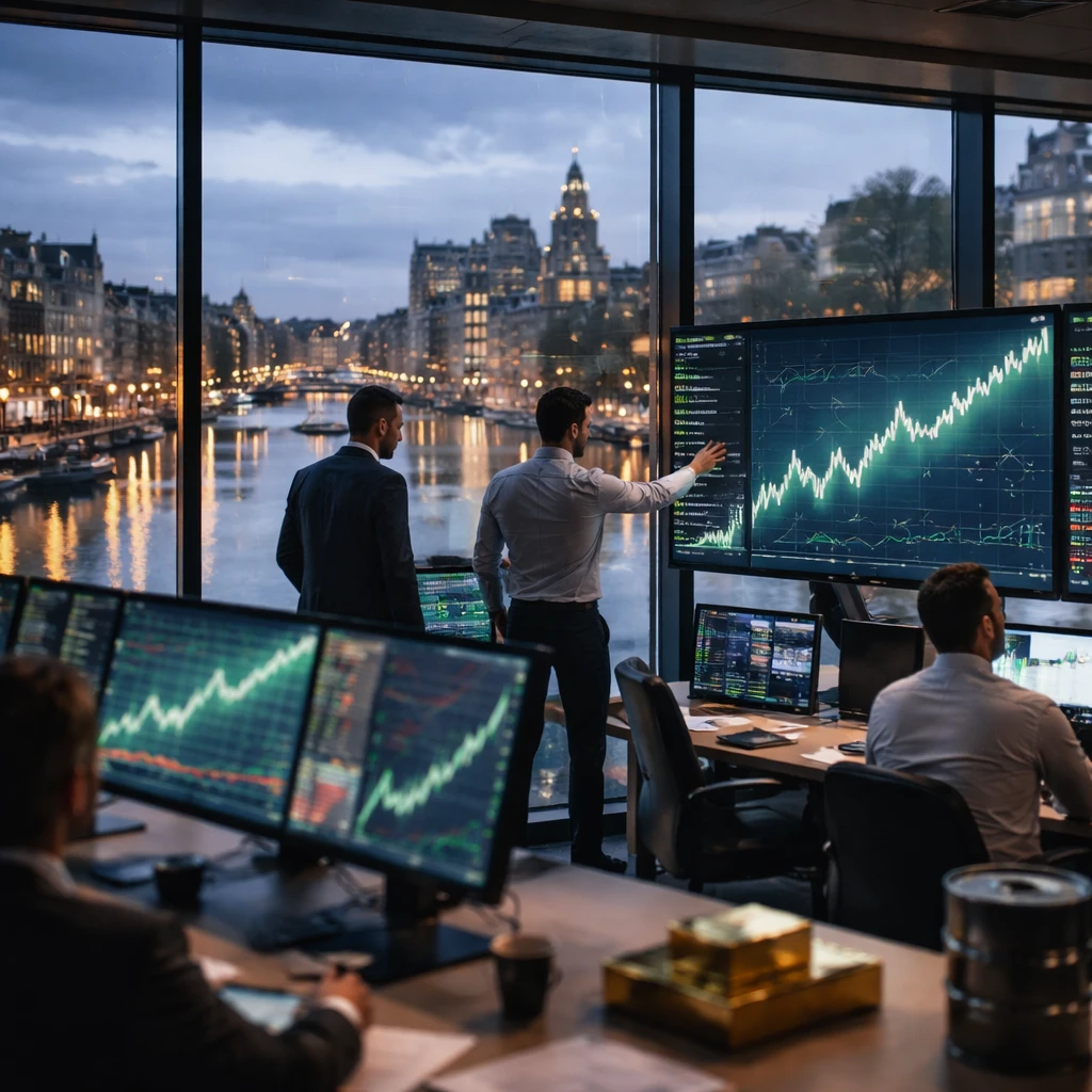 Amsterdam closes higher as consumer, financial and real estate names lead gains