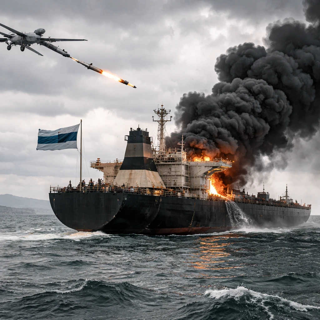 U.S. Strike Disables Botswana-Flagged Tanker En Route to Iran