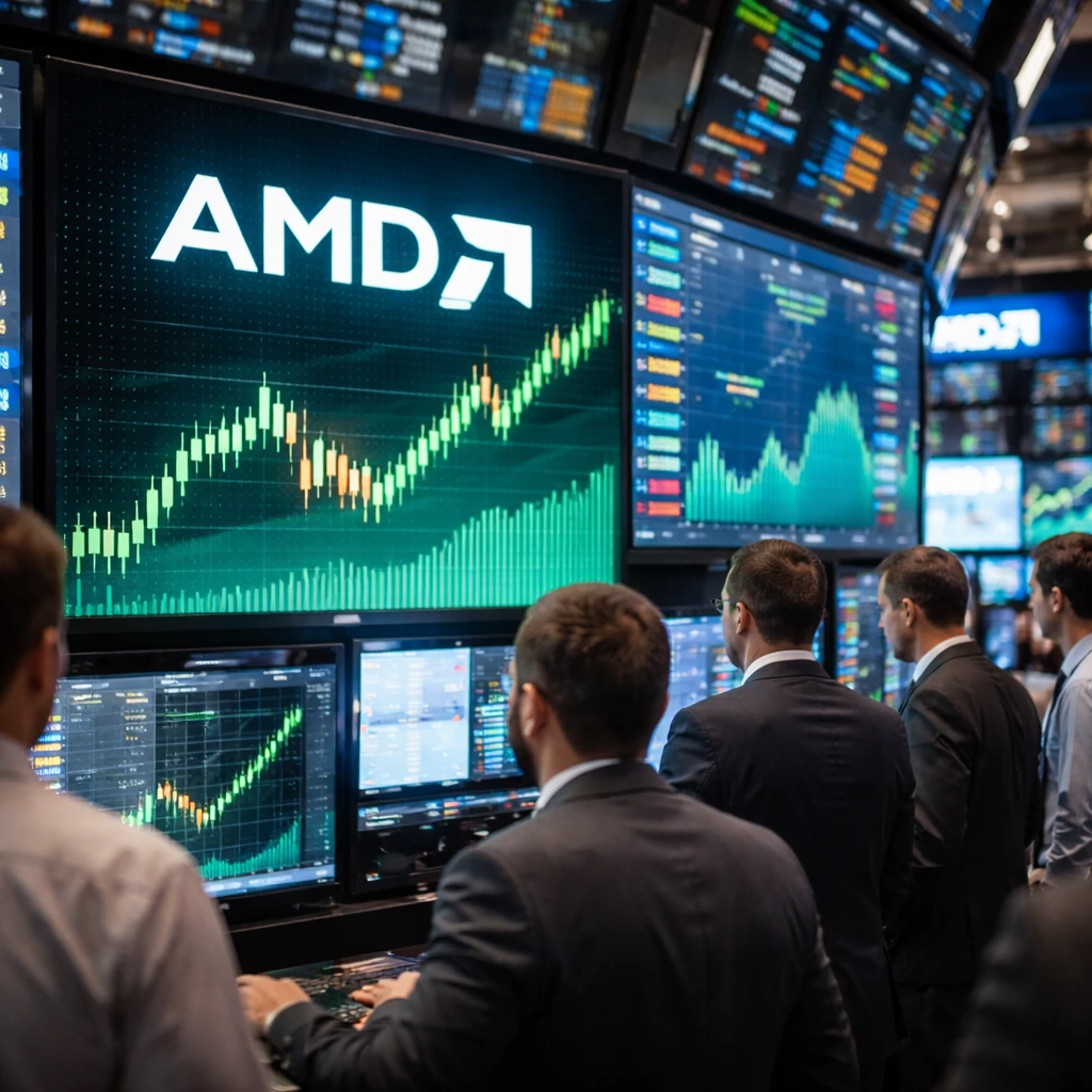 AMD Stock Climbs Sharply as Investors Position Ahead of Q2 Report and Helios Rollout
