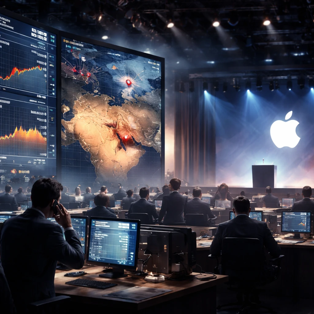 Markets on Edge as Mideast Strikes Renew and Apple Prepares WWDC Focused on AI