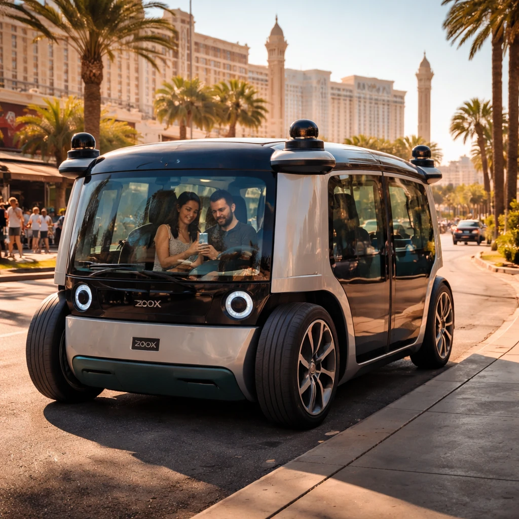 Zoox to Start Charging Fares for Autonomous Rides in Las Vegas Next Week