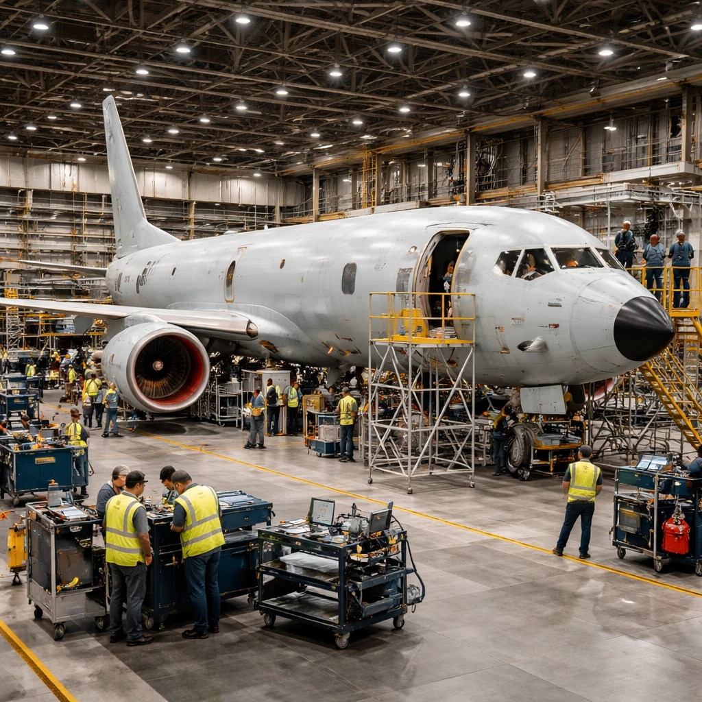 Boeing Receives $854.7M Modification to Build Four P-8A Lot 13 Aircraft for Foreign Buyers