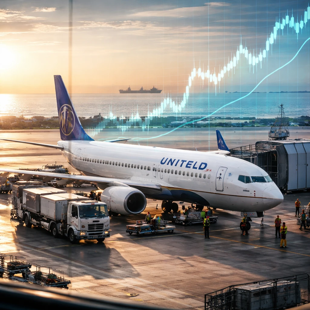 United Airlines Stock Climbs on Oil Drop, Analyst Upgrades and Management Spotlight