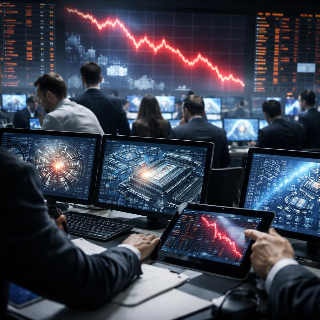 European chip stocks slide after Broadcom holds AI revenue target, cooling investor enthusiasm