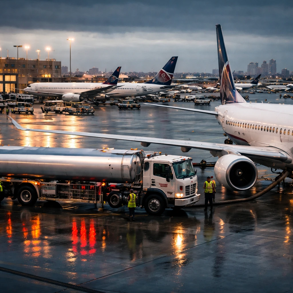 US Airlines Face Sharp Rise in Fuel Expense as Jet Fuel Prices Spike in April