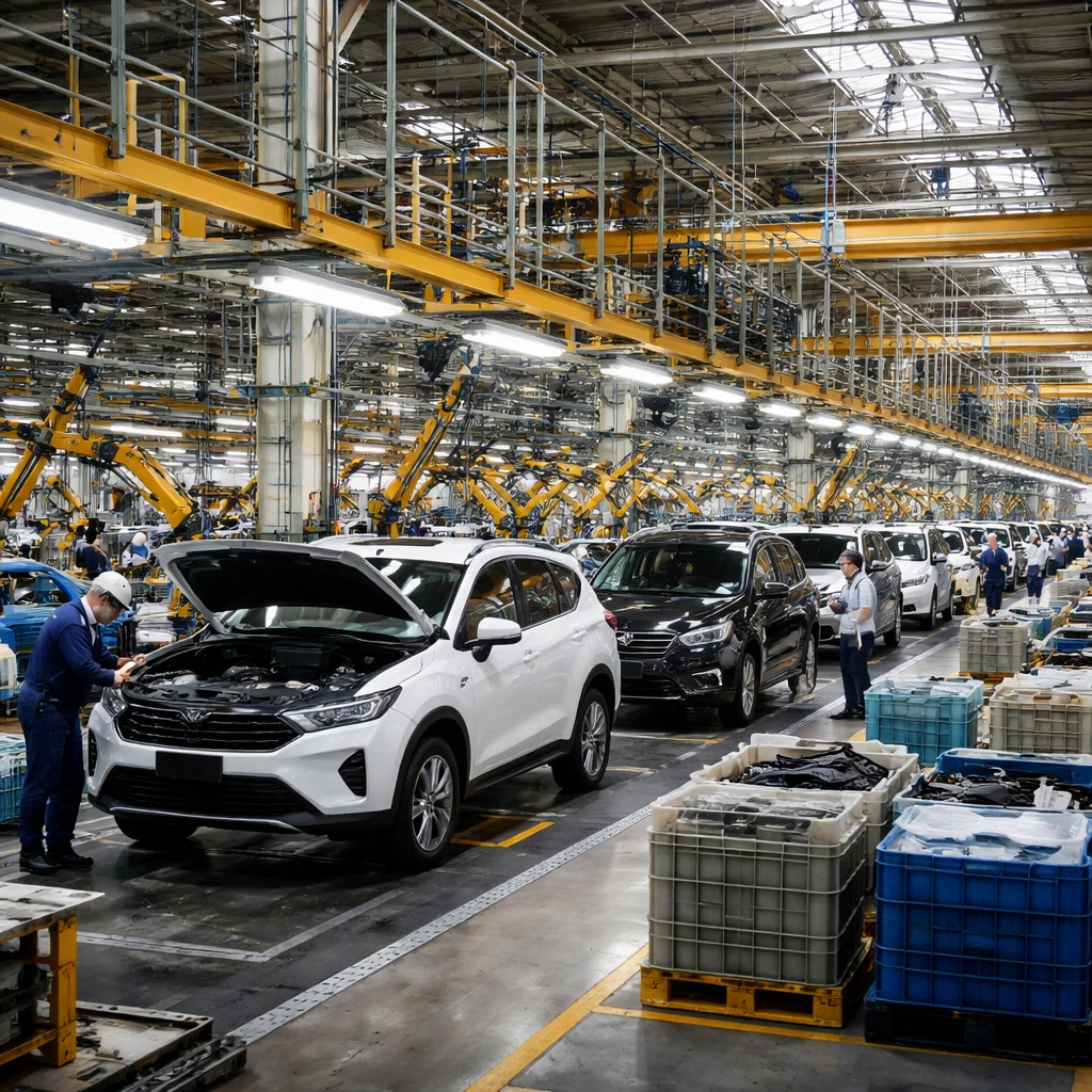 Mixed April Output from Japanese Automakers Yields Modest Year-on-Year Gain
