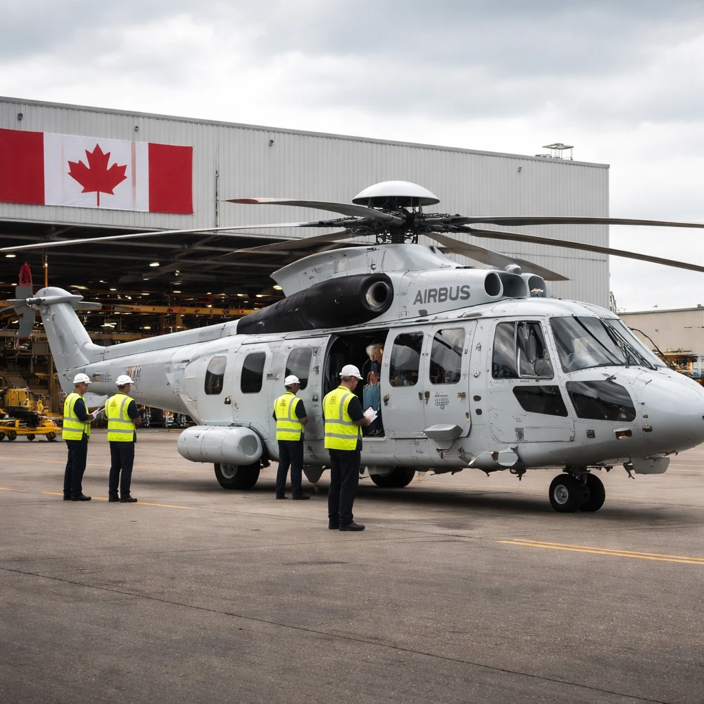Airbus Weighs Canadian Helicopter Manufacturing Linked to Upcoming Defense Orders