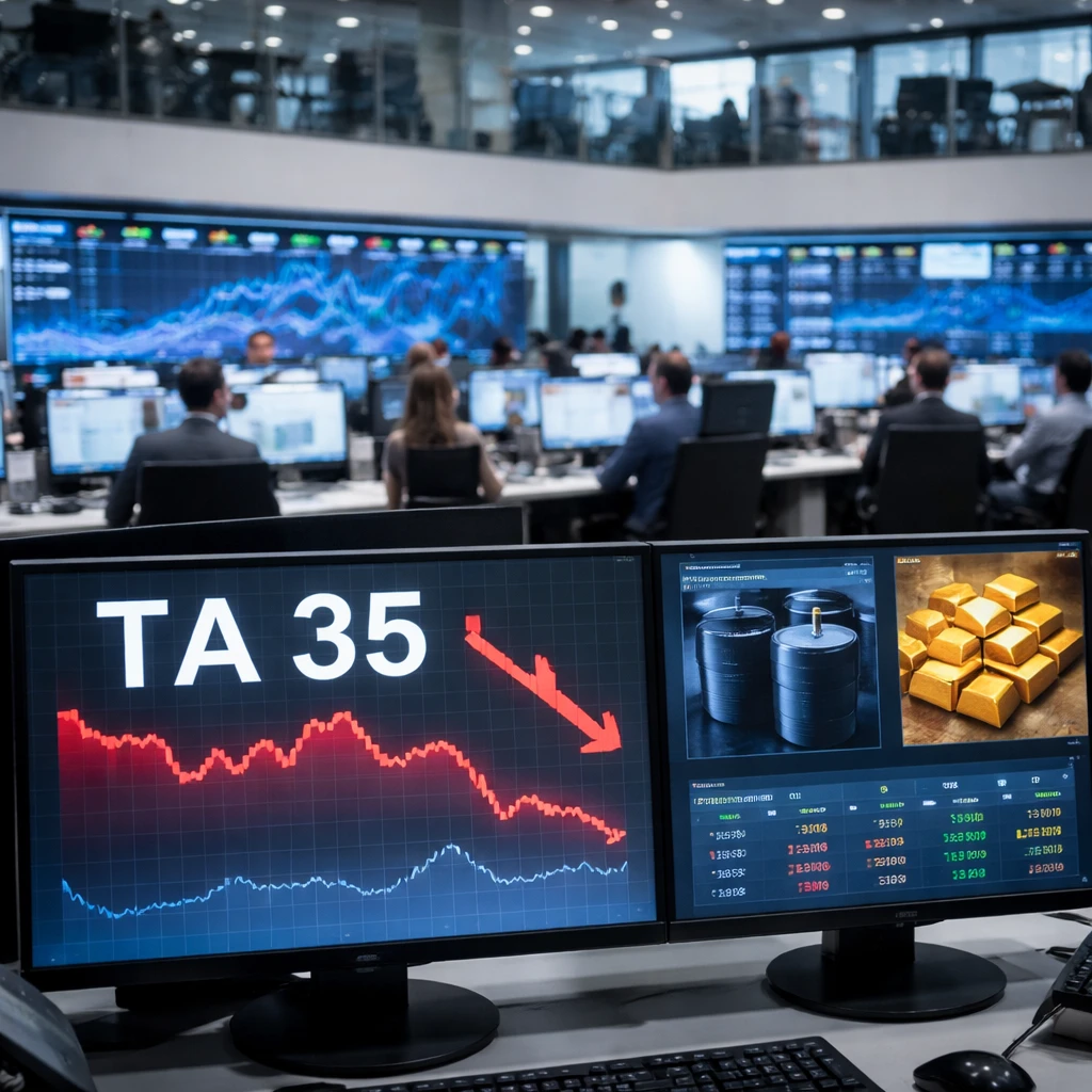 Tel Aviv Session Ends Slightly Lower as Tech, Communications and Banks Drag Index
