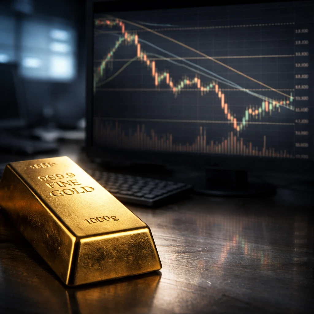 Gold Slides Under $4,000 as Downtrend Holds - Technical Playbook