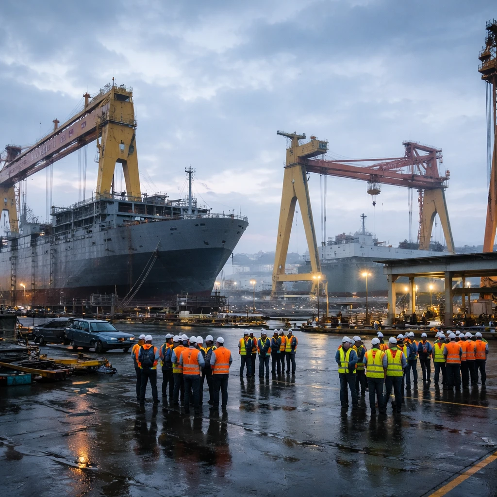 HD Hyundai Heavy Industries Union Authorizes Strike Vote After Member Ballot