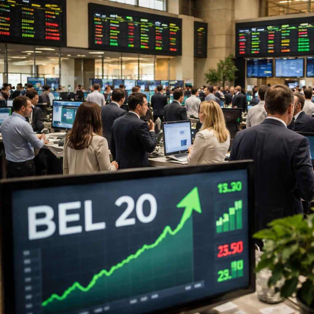 Belgian Equities Close Higher as Healthcare, Financials and Consumer Goods Lead Gains