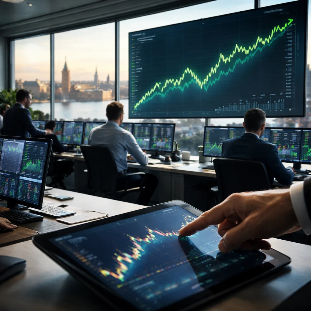 OMX Stockholm 30 Edges Higher; Industrials and Tech Lead Gains