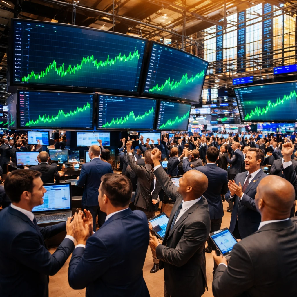 U.S. Equities Close Higher as Dow Hits Record; Tech, Industrials and Materials Lead Gains