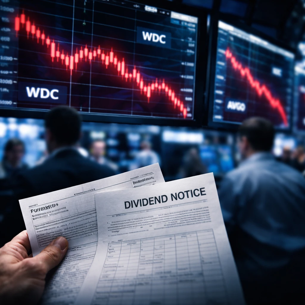 Western Digital Shares Slide as Sector Weakness and Convertible Exchange Pressure Stock