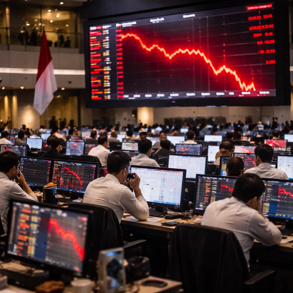 Jakarta equities slide as IDX Composite posts 3.82% decline to three-year low
