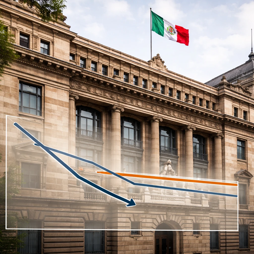 Banxico Lowers 2026 Growth Forecast to 1.1%, Keeps Inflation Outlook Steady