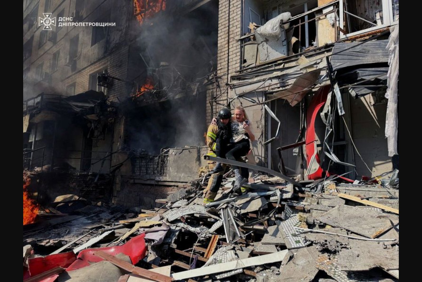 Missile and Drone Strikes Kill at Least Eight Across Russia and Ukraine
