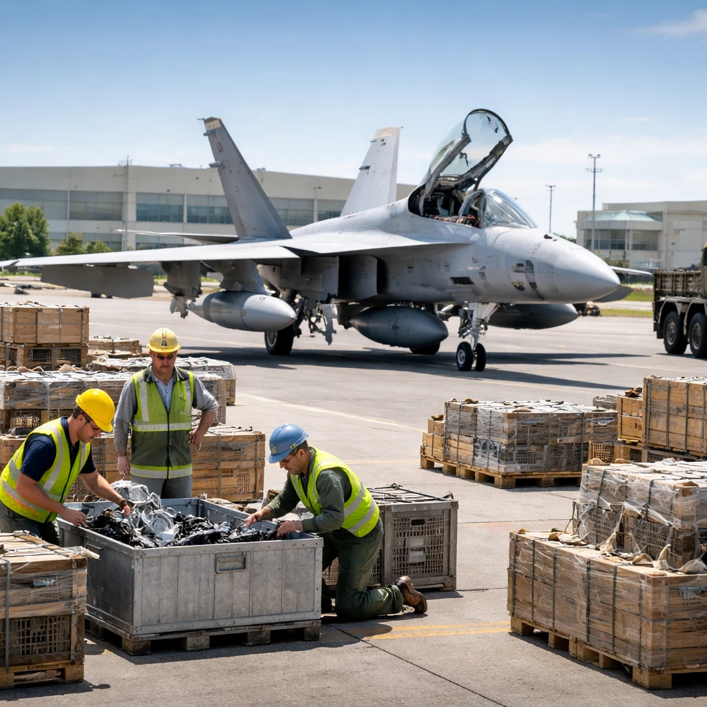 Raytheon Secures $42.48 Million in Navy Orders for F/A-18 Spare Parts