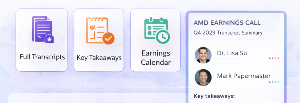 Earnings Calls Transcripts