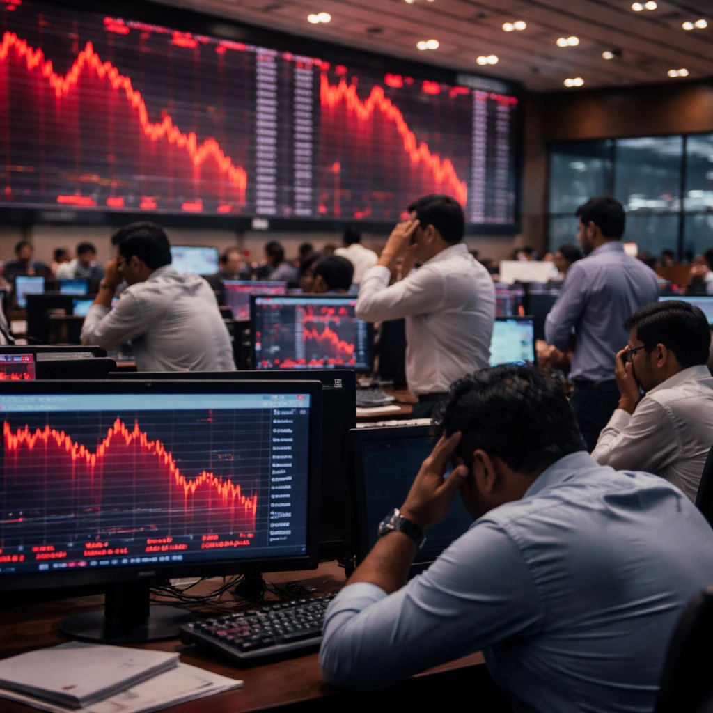 Indian Equities Slip; Nifty 50 Closes Over 2% Lower to Six-Month Low