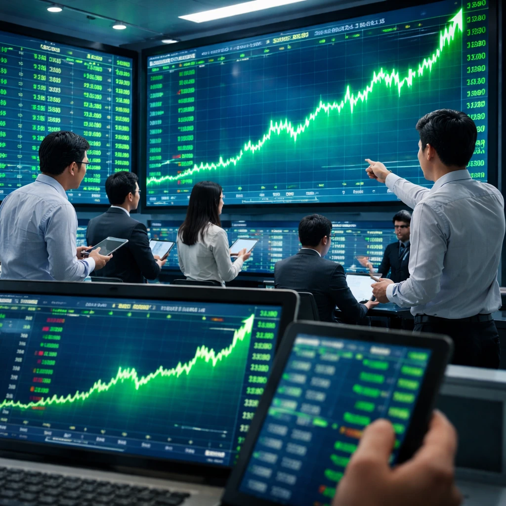 Taiwan market closes at record high as chip supply-chain names lead gains