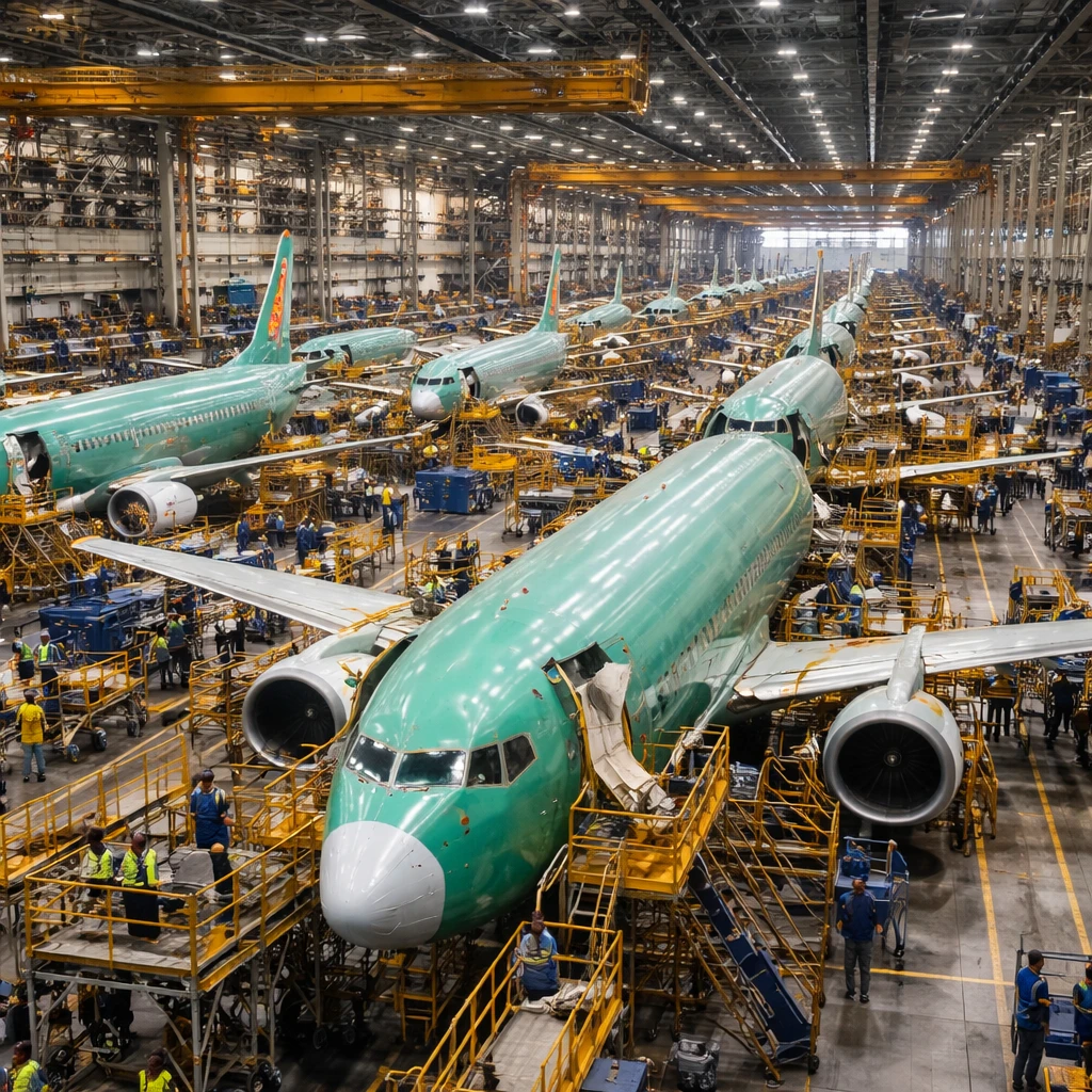 Boeing Targets 500 737 Deliveries in 2026 as Production Increases