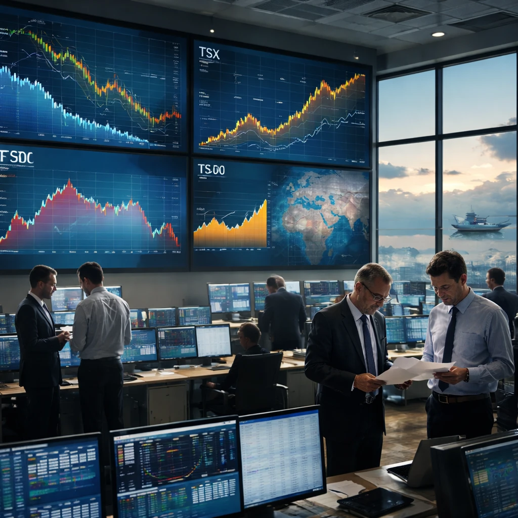 TSX Futures Slip as Investors Digest Fed Minutes and Geopolitical Strains