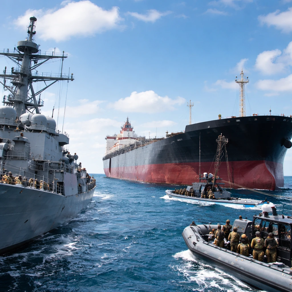 US Forces Apprehend Another Venezuela-Linked Oil Tanker in Caribbean