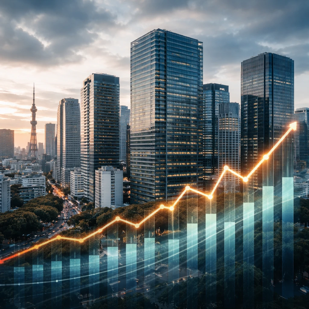 Japan's Core Inflation Moderates in December While Remaining Above Bank of Japan's Target