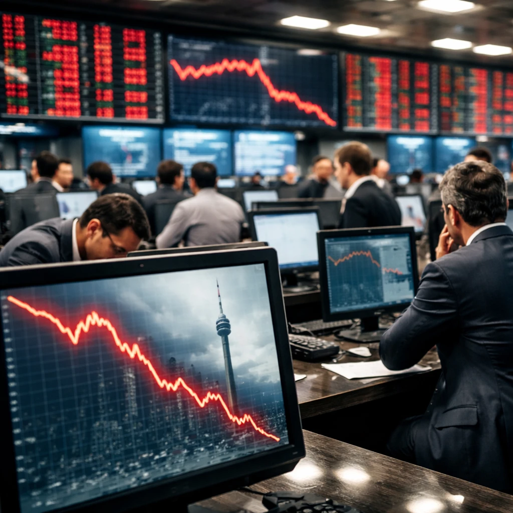 Toronto stocks slump as S&P/TSX Composite falls 2.37%; materials, industrials and tech hit