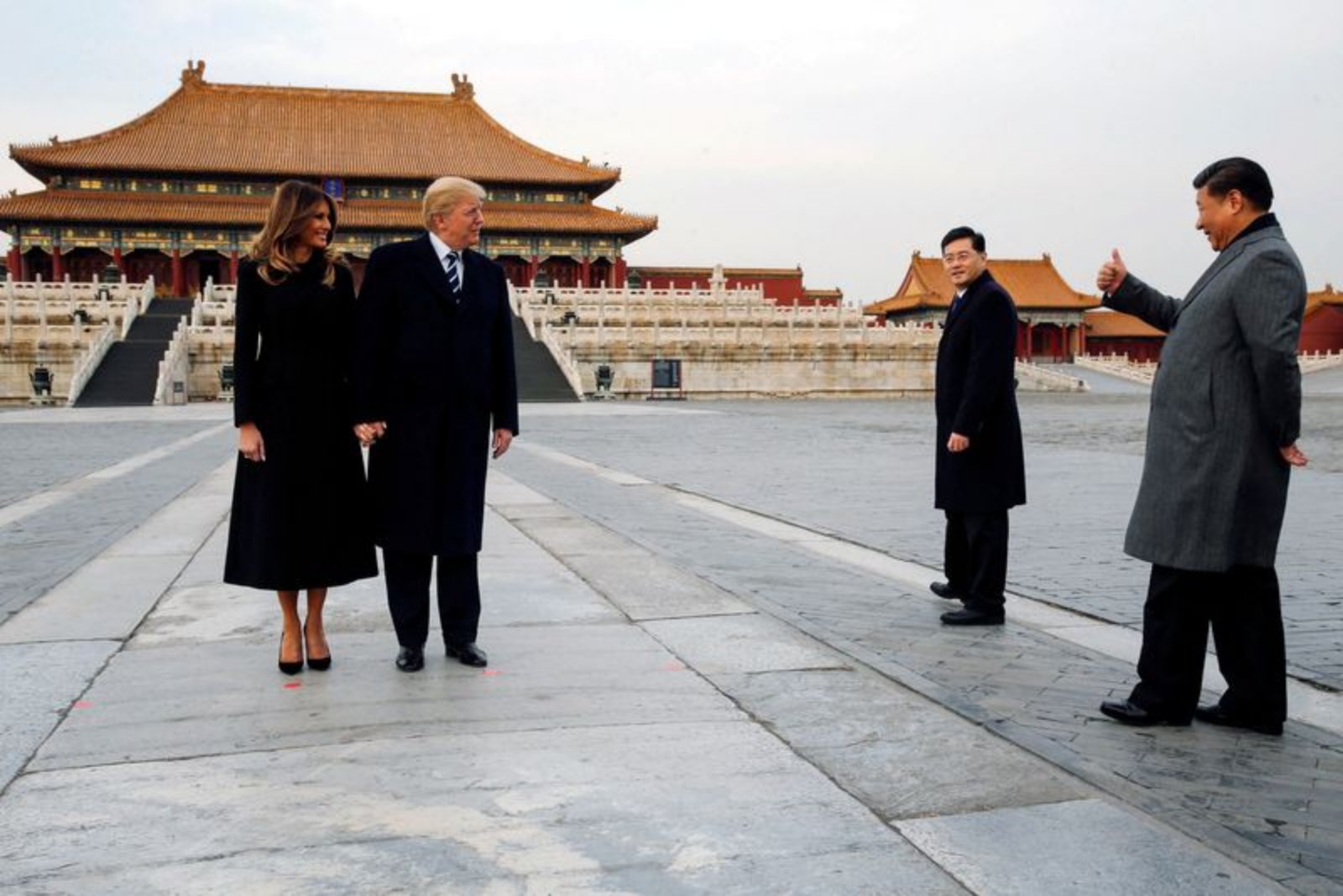 At Beijing’s Temple of Heaven, Trump and Xi Seek a Bumper Crop of Deals