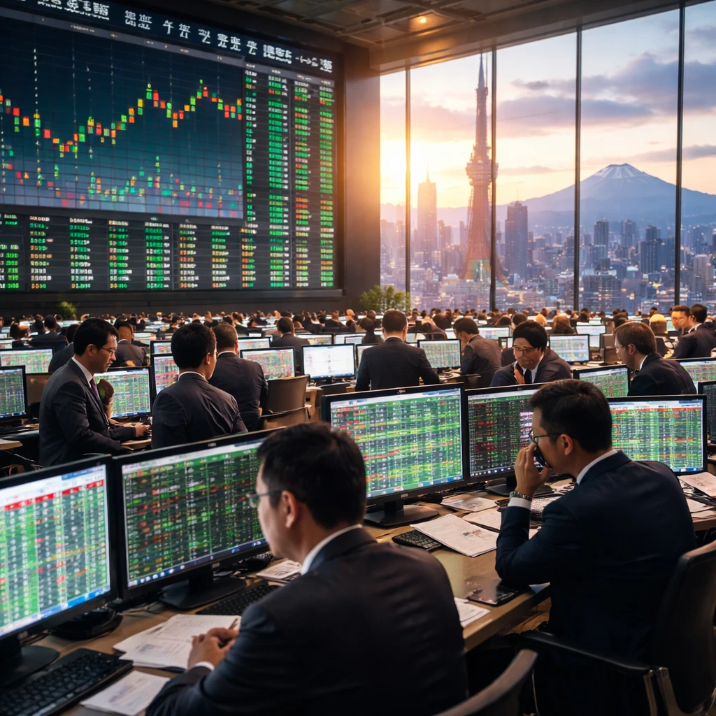 Tokyo Stocks Close Higher; Nikkei 225 Advances 0.88% on Broad Sector Strength