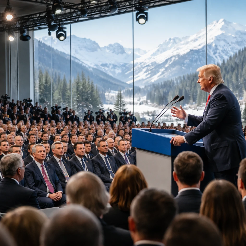 Trump Criticizes Canadian Leadership at Davos, Emphasizes U.S. Role in Canada’s Prosperity