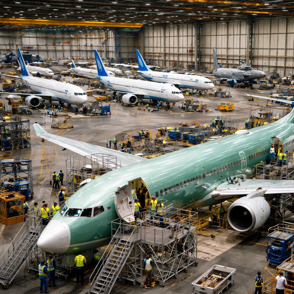 Boeing Shares Tick Higher After Company Reports 143 Commercial Deliveries in Quarter