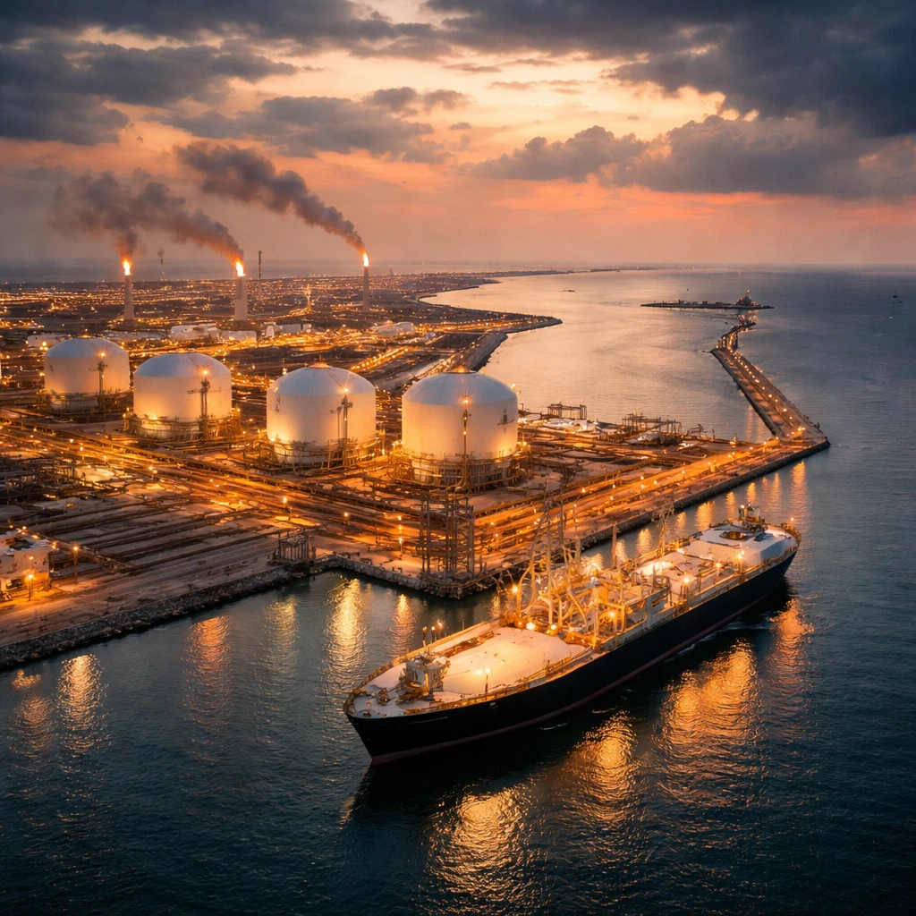 European Gas Prices Surge After Qatar LNG Production Halted