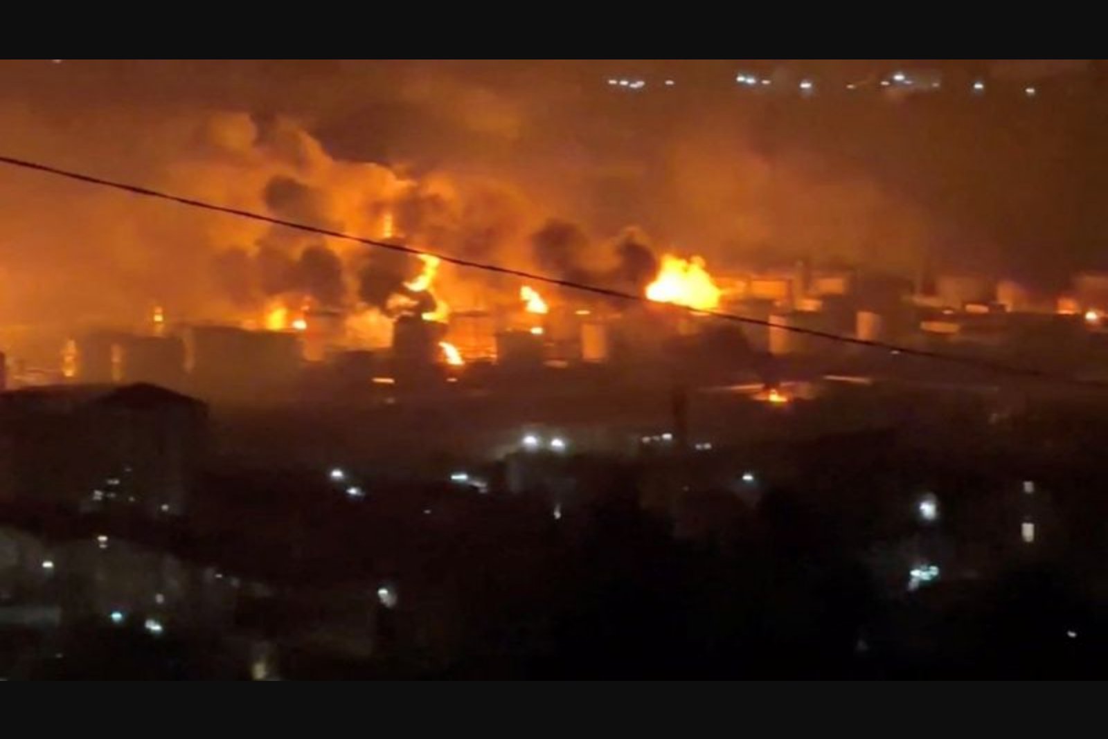 Drone Strike on Tuapse Port Sparks Fire, Kills One and Damages Civilian Buildings