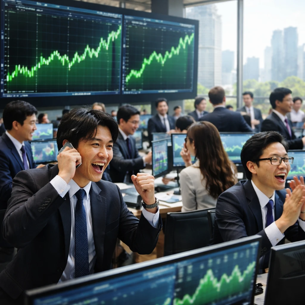 Asian Stocks Rally as U.S. and Iran Signal Temporary Halt to Hostilities