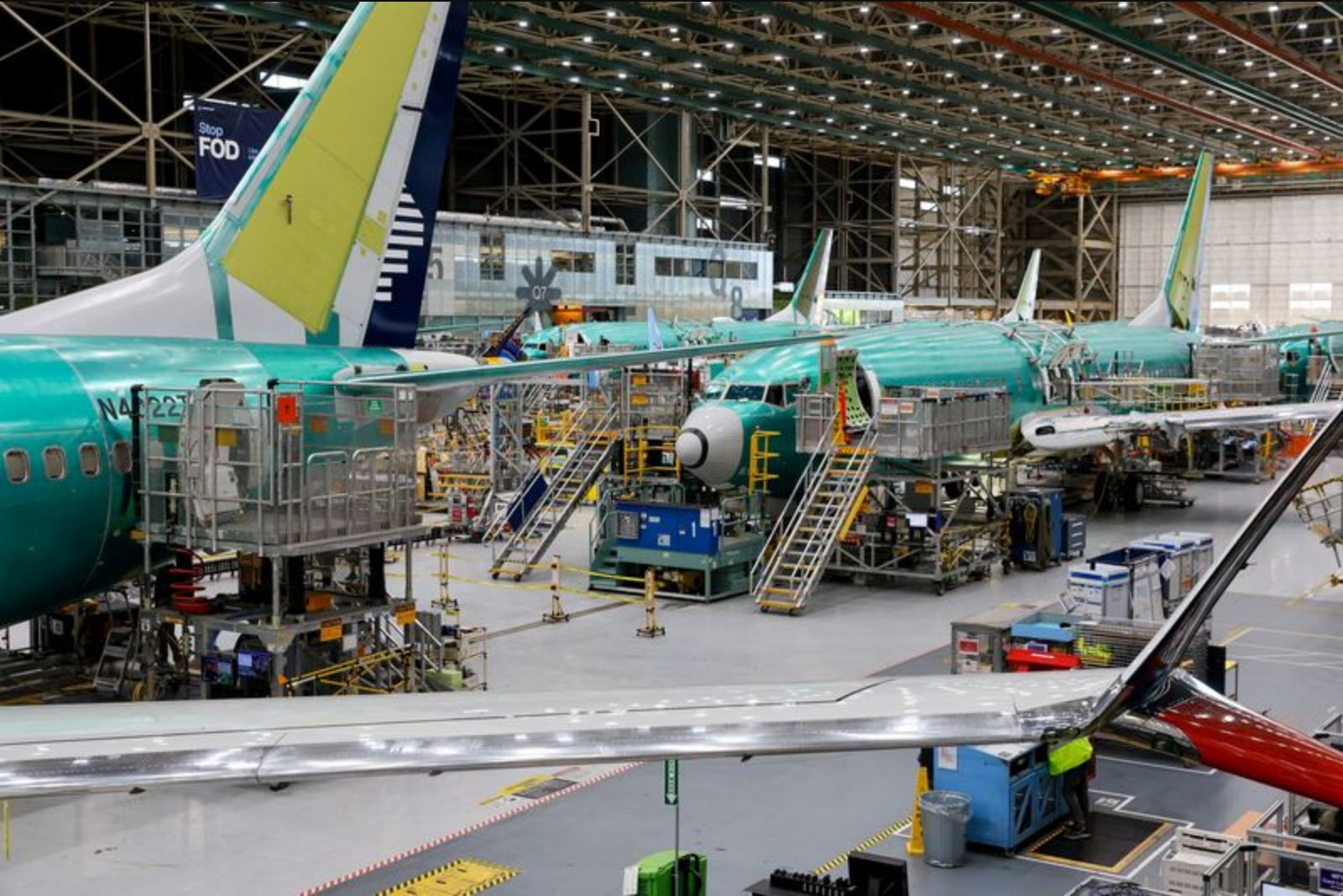 Boeing Boosts Factory Hiring to Staff Rising Production and Replace Retirees