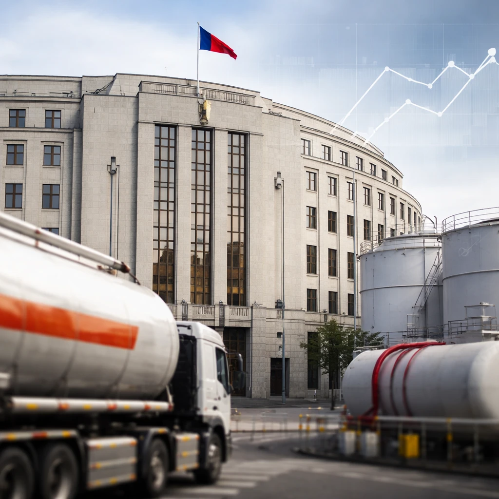 Czech National Bank Says It Will Hike Rates If Middle East Conflict Pushes Up Core Inflation