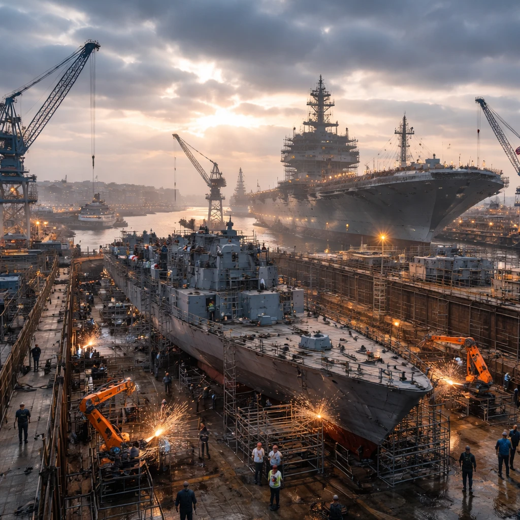 HII: Buy the Pullback Into the U.S. Navy Buildout