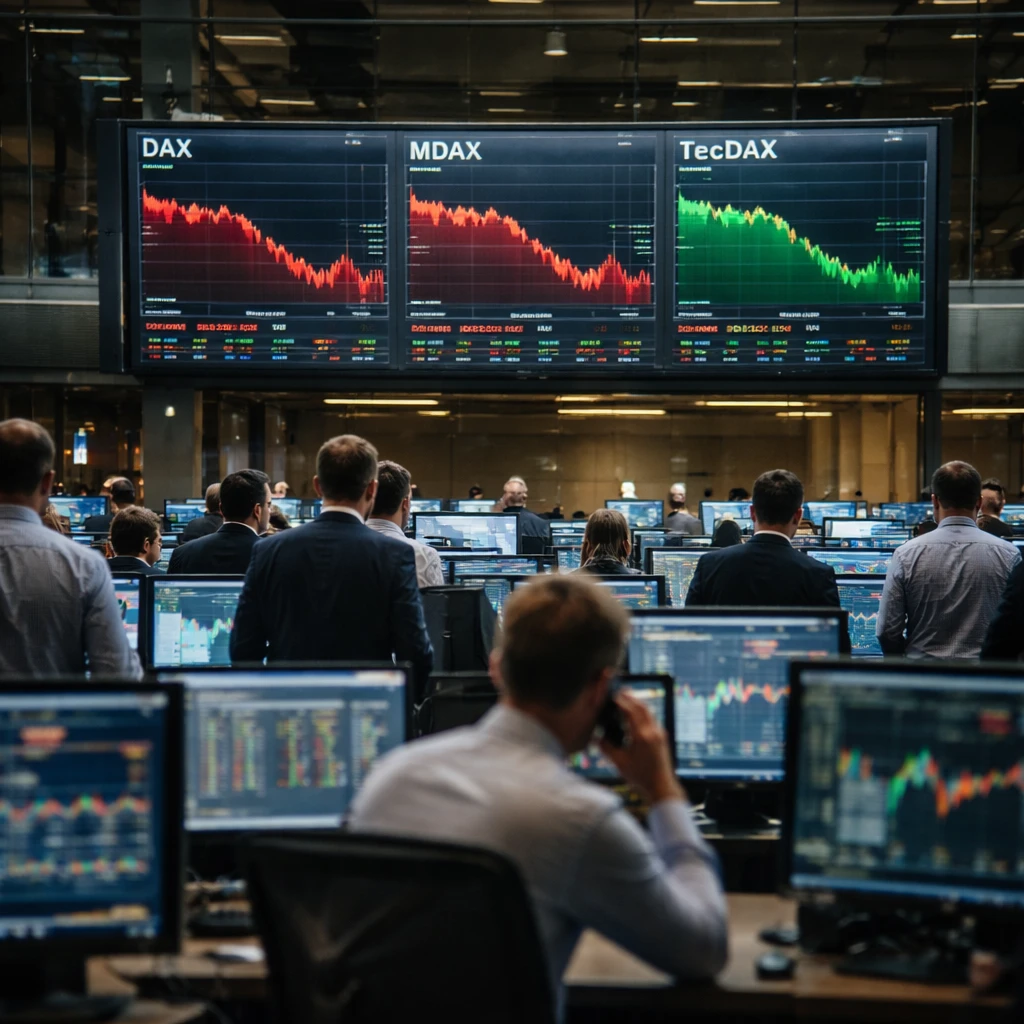 German Stocks End Lower; DAX Drops 0.99% as Construction, Software and Retail Weigh