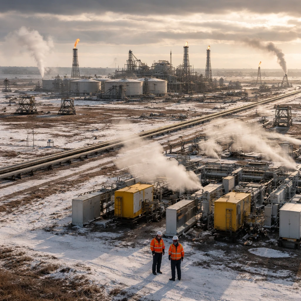 Tengiz Oilfield Recovery to Reach Less Than Half of Normal Output by February 7, Sources Say