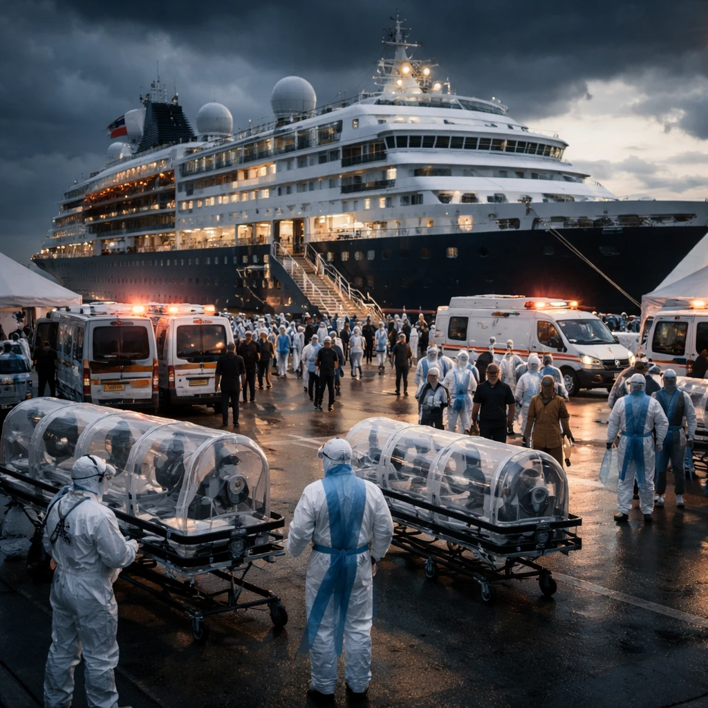 Trump lauds federal response as hantavirus outbreak on cruise ship kills three