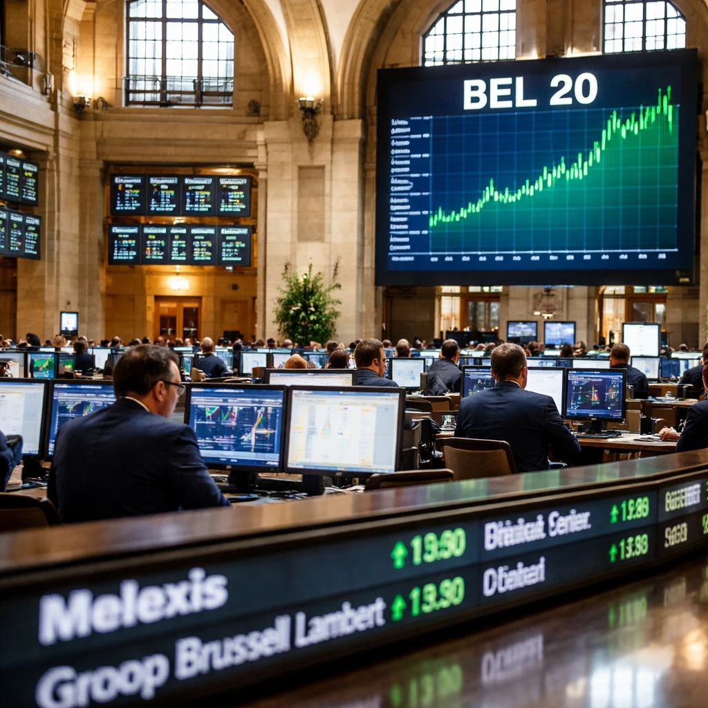 Belgian Shares Close Higher as BEL 20 Reaches New Record