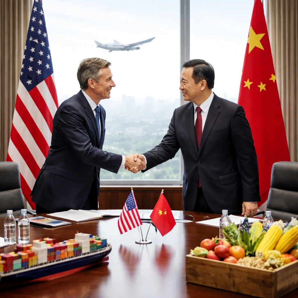 China and U.S. Tentatively Agree to Cut Tariffs on Selected Goods After Beijing Summit